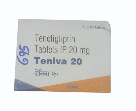 Teniva 20 Mg Tablet At Rs 199stripe Pharmaceutical Medicine In