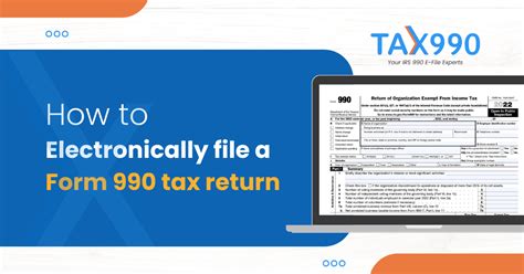 How To Electronically File A Form Return Tax