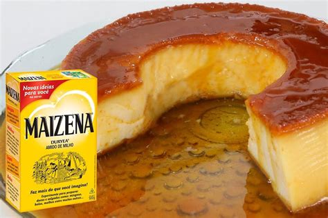 Pudim De Maizena Sem Forno Ovos Ou Gelatina Delicioso Cremoso E