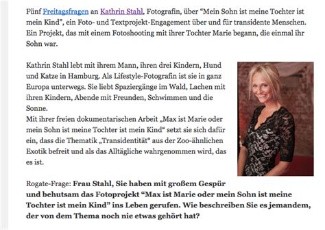 Max Ist Marie Bei F Nf Fragen Kathrin Stahl Photographer