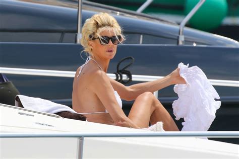 VICTORIA SILVSTEDT In Bikini At A Yacht In Saint Tropez 06 01 2020