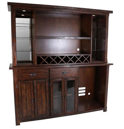 Gettysburg Back Bar W Hutch Eci Furniture Reviews Furniture Cart