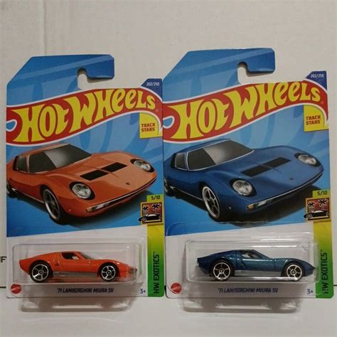 Hot Wheels Lamborghini Miura SV Shopee Malaysia
