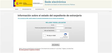 ¿cómo Consultar Estado De Expediente En Extranjería
