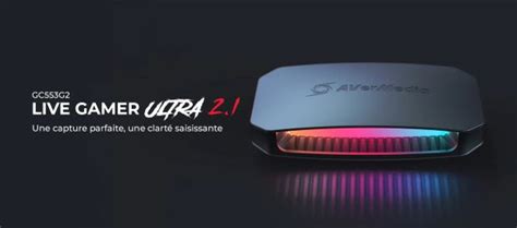 Avermedia D Couvrez La Carte D Acquisition Live Gamer Ultra Et