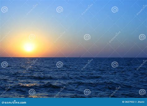 Red and orange sunset stock photo. Image of magical, ocean - 3627922