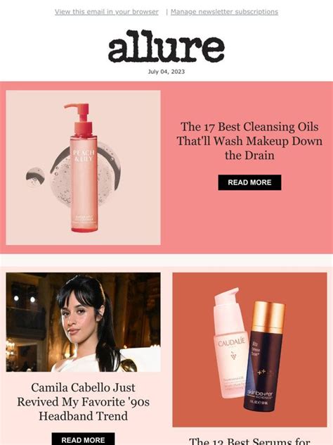 Allure Beauty Box The Best Serums For Mature Skin According To