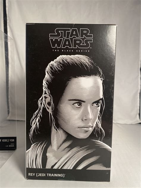 Star Wars Black Series 6 Inch 2017 Sdcc Rey Jedi Training Luke Jedi Master Ebay