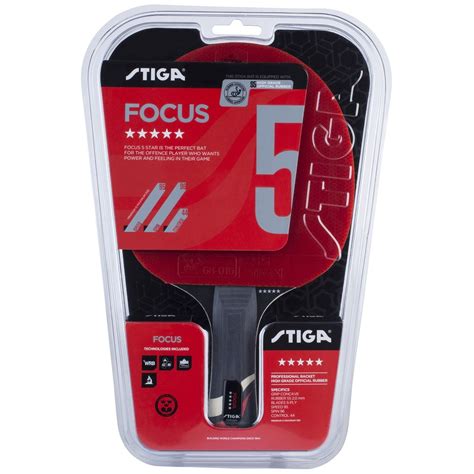 Stiga 5 Star Focus Table Tennis Bat