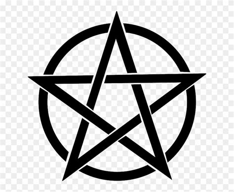 Wicca Pagan Witch Pentagram Vector Free Transparent Png Clipart