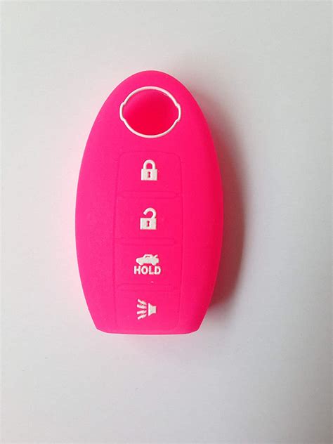 Amazon Pink Red Silicone Replacement Protective Fob Skin Key Cover