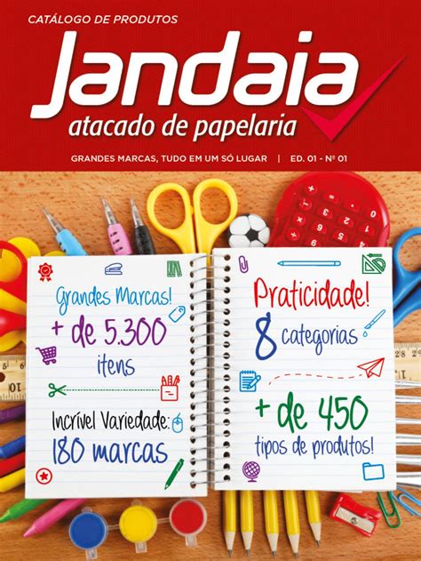 Jandaia Atacado - Catálogo de Produtos - Jandaia Atacado de Papelaria Ed 1 - OK by ...