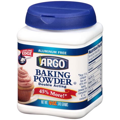 Argo Double Acting Aluminium Free Baking Powder 12 Oz Shipt