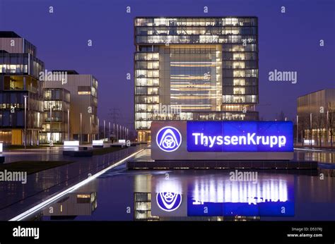 Essen, Germany, ThyssenKrupp headquarters Stock Photo - Alamy