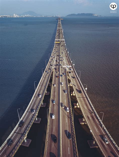 Heartpatrick Urban Exploring Penang Bridge Aerial Photography