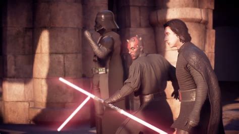 STAR WARS Battlefront II Kylo Ren Unmasked Gameplay In Heroes VS