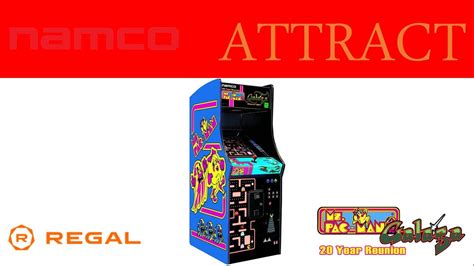 Ms Pac Man Galaga Th Anniversary Class Of Reunion Attract