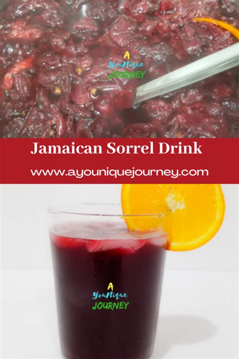 Jamaican Sorrel Drink Recipe A Younique Journey