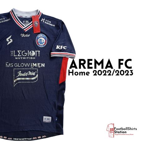 Jual Jersey Arema Fc Home Player Issue Size Xl Original Sea