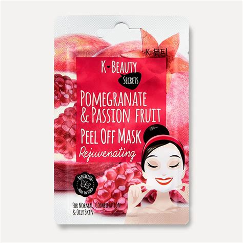 K Beauty Secrets Pomegranate Passionfruit Peel Off Mask