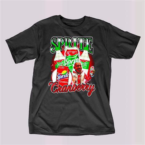 Lebron James Cartoon Sprite Cranberry Shirt Shibtee Clothing