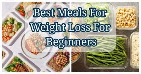 3 Best Meals For Weight Loss For Beginners - Easy and Healthy Recipes