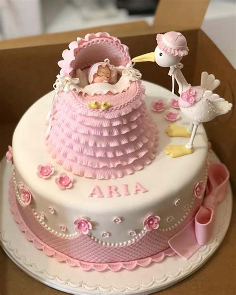 Gorgeous Baby Shower Cakes For Girls