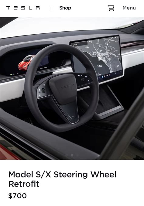 Available Fs Oem New Tesla Refresh Model S X Full Steering Wheel Retrofit Tesla Motors Club