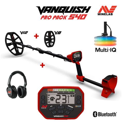 Pack Pro Minelab Vanquish 540 Deux Disques Casque Sans Fil