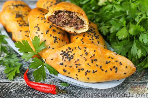 Рецепт: Пирожки с ливером на RussianFood.com