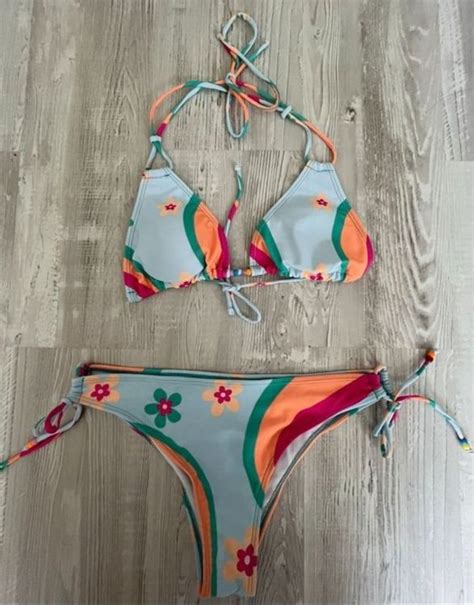 Bikini Mit Blumen Gr Sse L Shein Kaufen Auf Ricardo