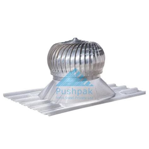 Aluminum Turbine Roof Mounted Ventilator At Best Price In Pune Pushpak Infra Steel Private Ltd