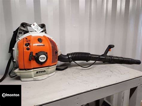 Stihl Br Backpack Blower Michener Allen Auctioneering Ltd