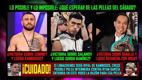 A Fondo Expectativas Sobre Lomachenko Bivol Y Nonito Donaire M S