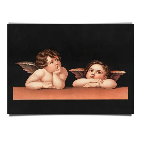 The Cherubs based from Raphael The Sistine Madonna – pickaprint