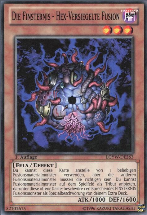 Recollectibles Sammelkarte Yugioh Karte Die Finsternis Hex