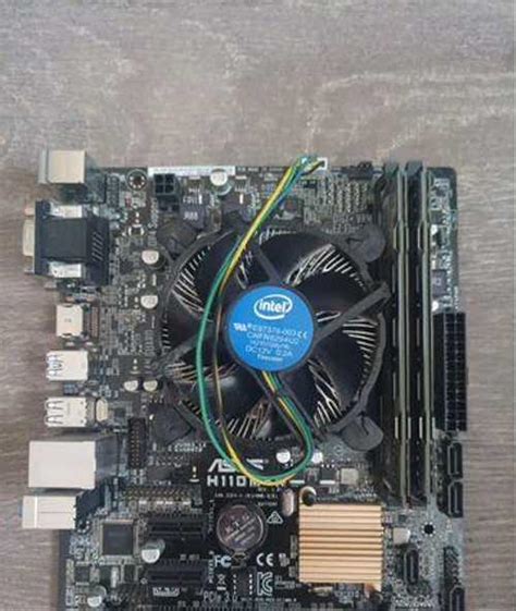 Материнская плата H110 + Intel Core i3 6100 + 8Gb | Festima.Ru ...