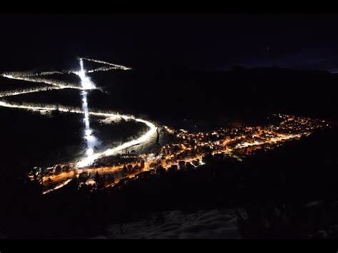 Aprica Baradello La Pista Da Sci Illuminata Pi Lunga D Europa Youtube