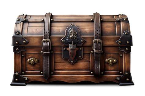 Premium Photo | An old wooden chest