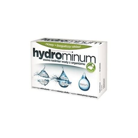 Hydrominum Usuwa Nadmiar Wody Z Organizmu Tabletek