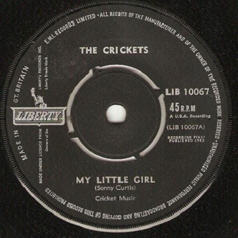 The Crickets My Little Girl 1963 Vinyl Discogs