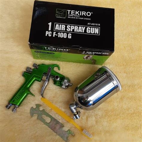 Jual Tekiro Air Spray Gun F100G ALAT SEMPROT CAT TABUNG ATAS F 100 G