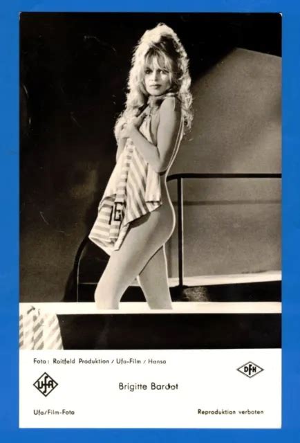 Original Star Postkarte Postcard Brigitte Bardot Schauspielerin