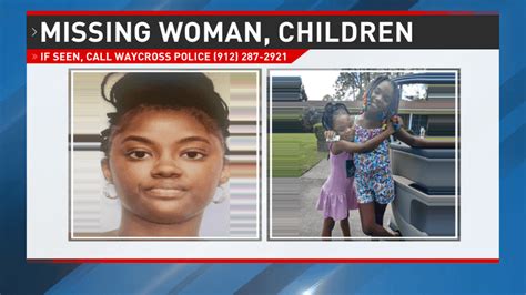 Police Need Help To Find Missing Waycross Woman Children