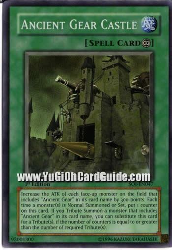 Yu Gi Oh Ancient Gear Castle