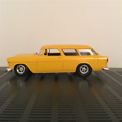 1955 Chevy Nomad Custom Station Wagon Plastic Model Car Kit 1 25