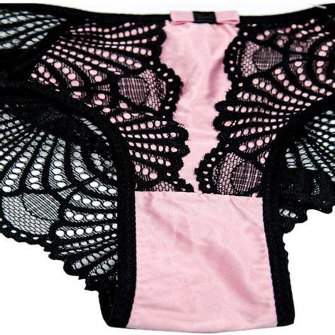 Satin Lace Bikini Panty Uhq