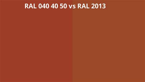 Ral Vs Ral Colour Chart Uk