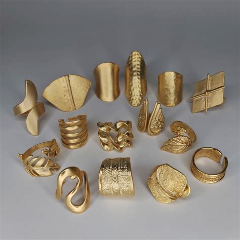 Plain Gold Unique Ring at Jimmy Ashman blog