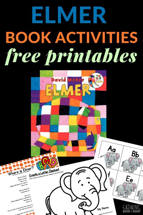 Elmer the Elephant Activities